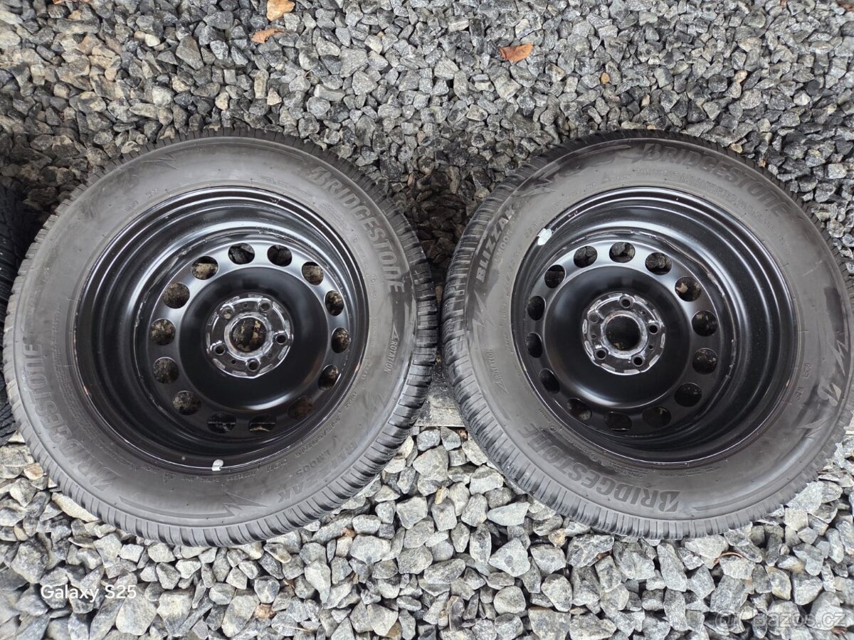 4x disk (5x112) zimní pneu 215/60 R16 - 8