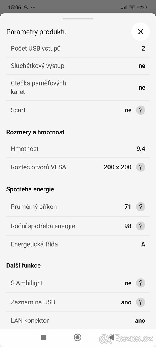 Smart televize LG+ 4k - 8
