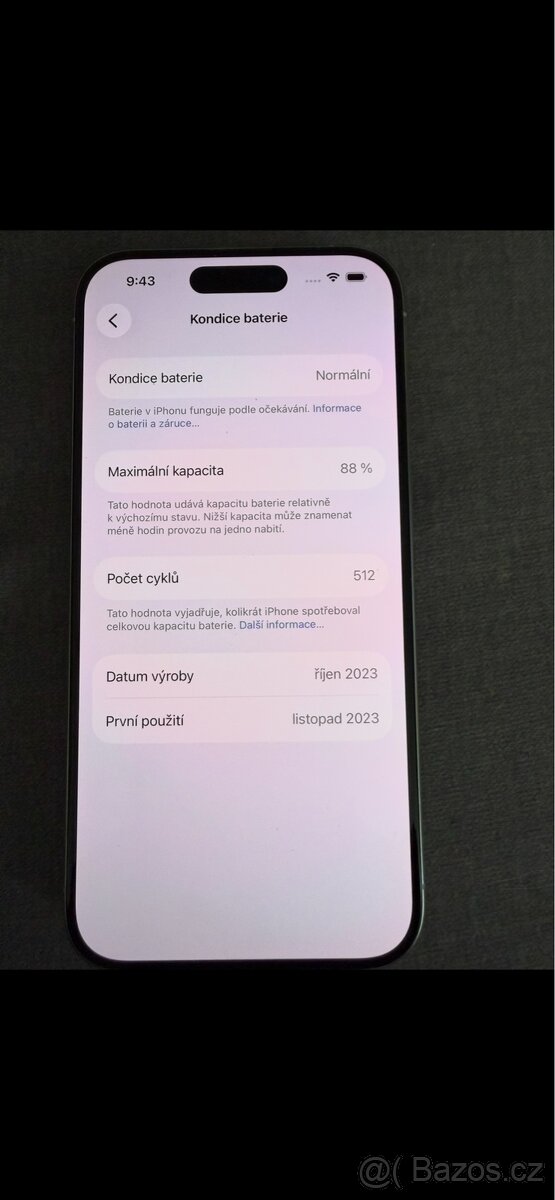 Apple iPhone 15 Pro, 256GB, White Titanium - 8