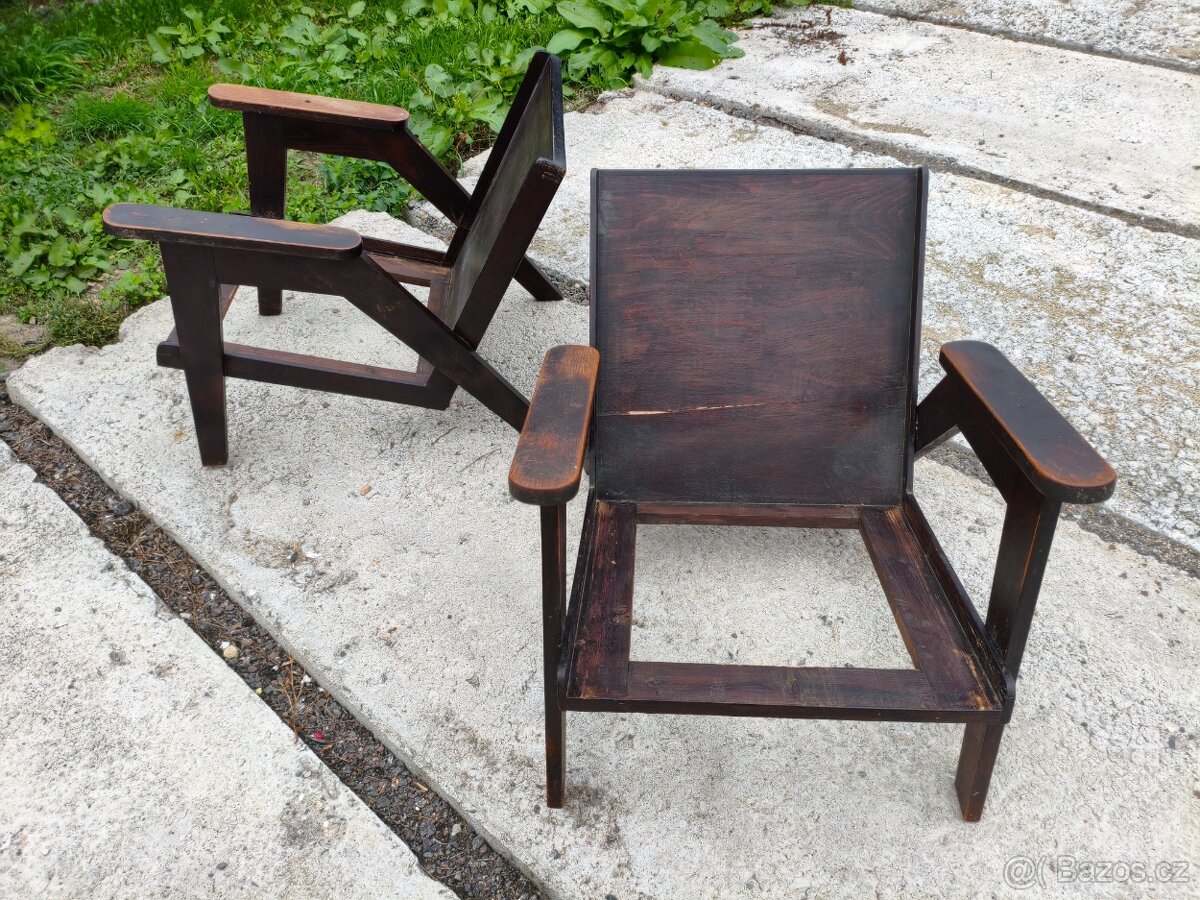 ÚLUV návrh Navrátil párová retro křesla - 8