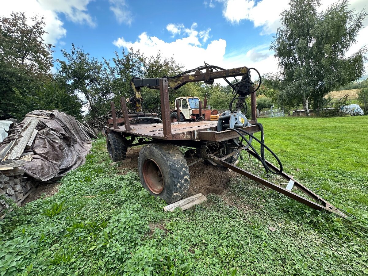 Vyvážečka dřeva za traktor - 8