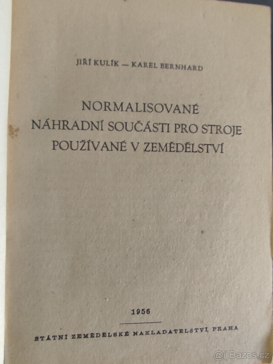 Knihy o zemědělských strojích - 8