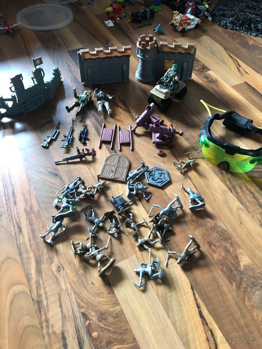 Vojáci,hradby,brýle do tmy s viděním - 8