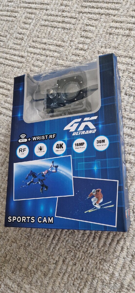 Kamera 4K ultra HD sportovní nová vodotěsná - 8