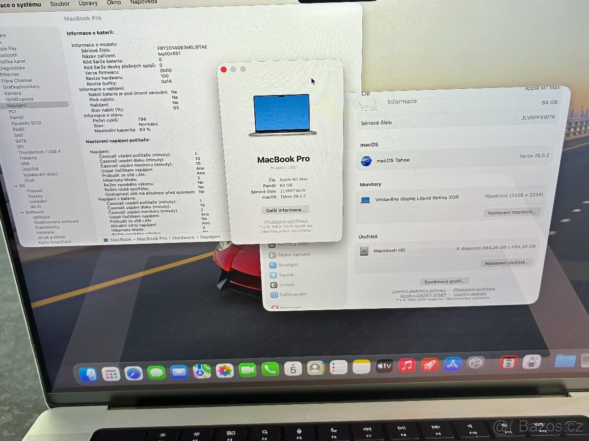 MacBook Pro 16'' 2021 / M1 Max / 64GB / 512GB SSD - DPH - 8