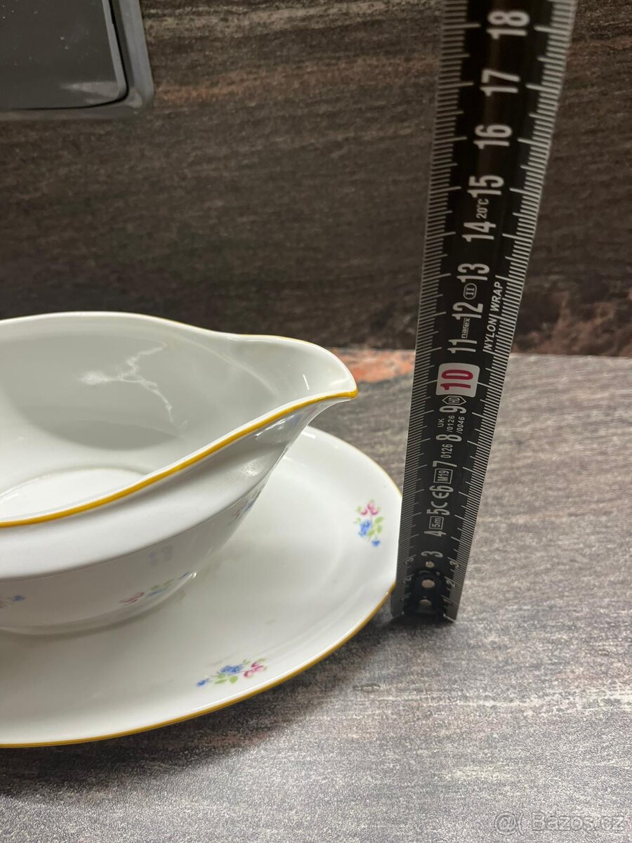 Porcelánový omáčník - 8