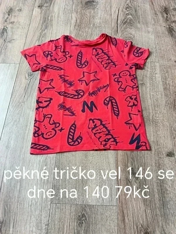 Nabízím chlapecké oblečení po synovi vel. 128/140 - 8