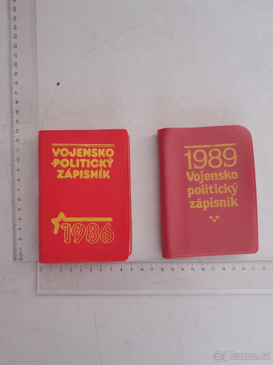 POLITICKO VOJENSKY ZAPISNIK ROCNIK 1985 A 1986 - 8