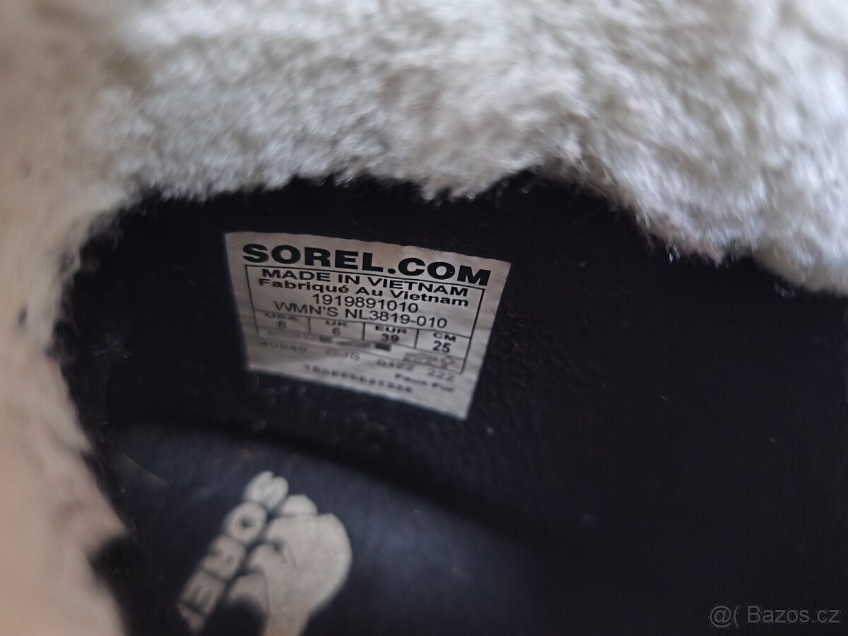 Skvělé zimní boty SOREL v.39 - top stav - 8
