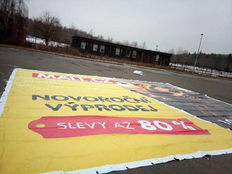 Zakrývací plachta reklamní - 8