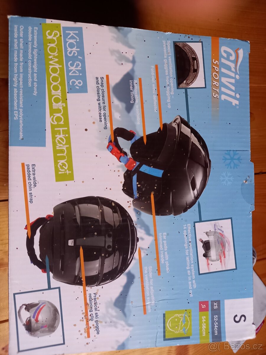 Dětská lyžařská a snowboardová helma S - 8