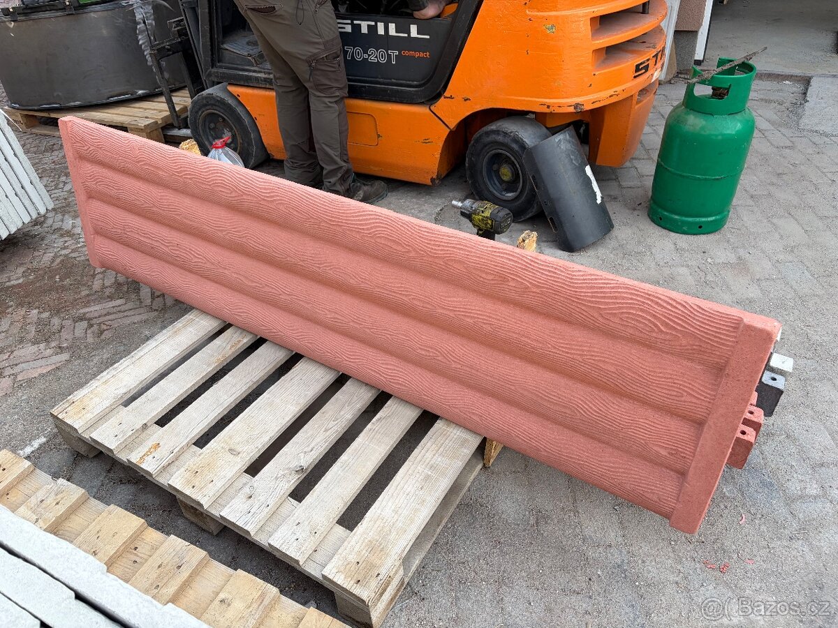 Prodám betonový plot - 8