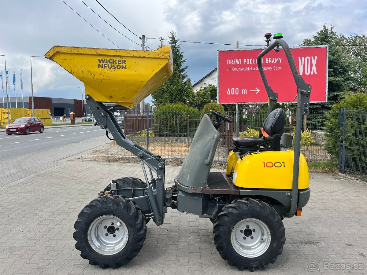 Dumper Dempr Wacker Neuson 1001, 2017 rv, Thwaites - 8