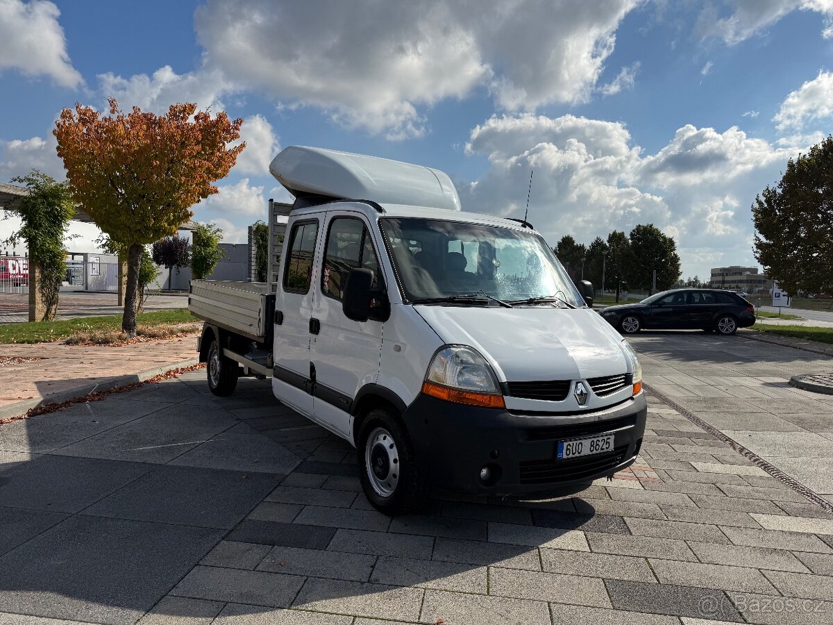 Renault Master 2 - 7míst + valník - rok 5/2010 - 210.267km - 8