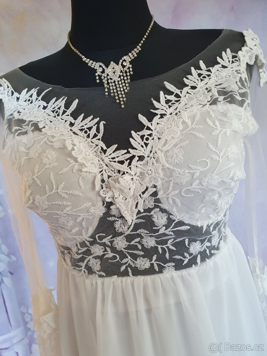 Svatební šaty Rose, nové, VÝPRODEJ - 8