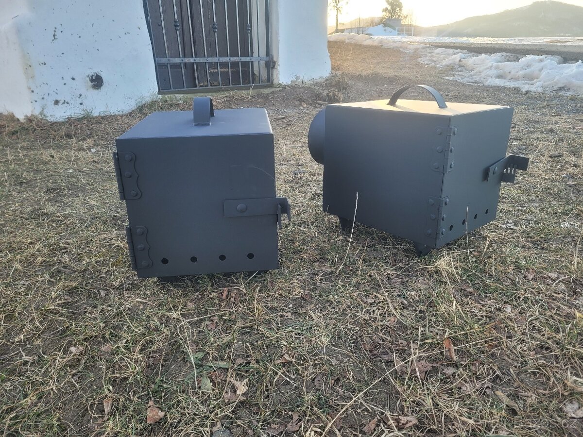 Topeniště k udírně s klapkou - 8