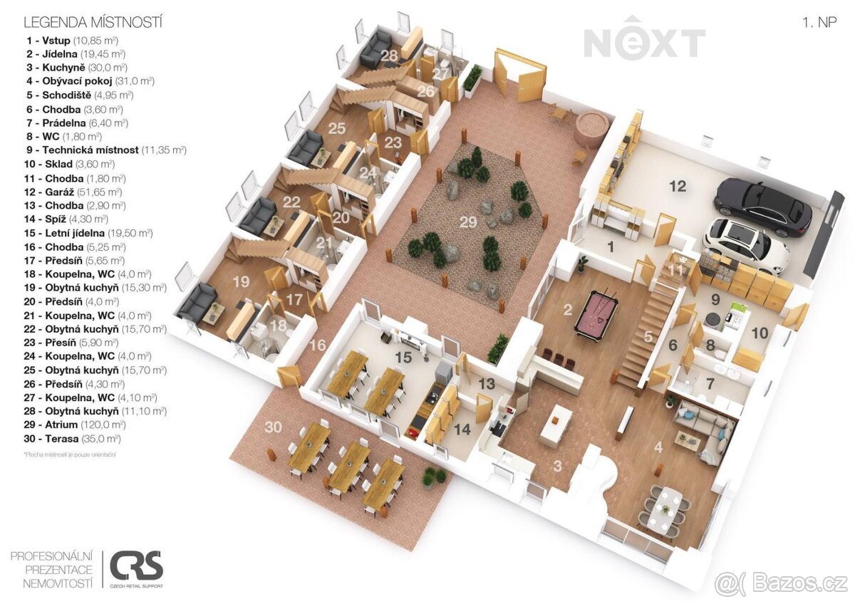 Prodej komerční Ubytování, 830㎡ - 8