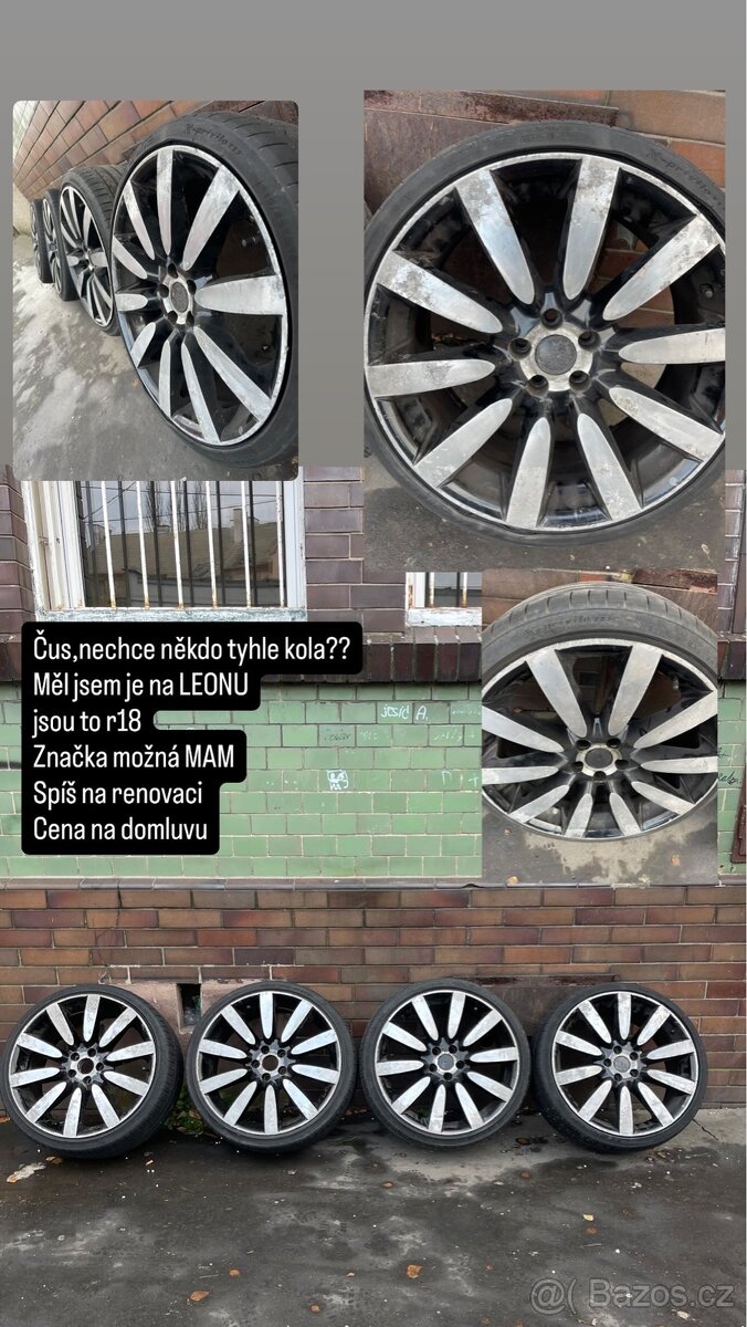 5x100 R18 MAM letní - 8