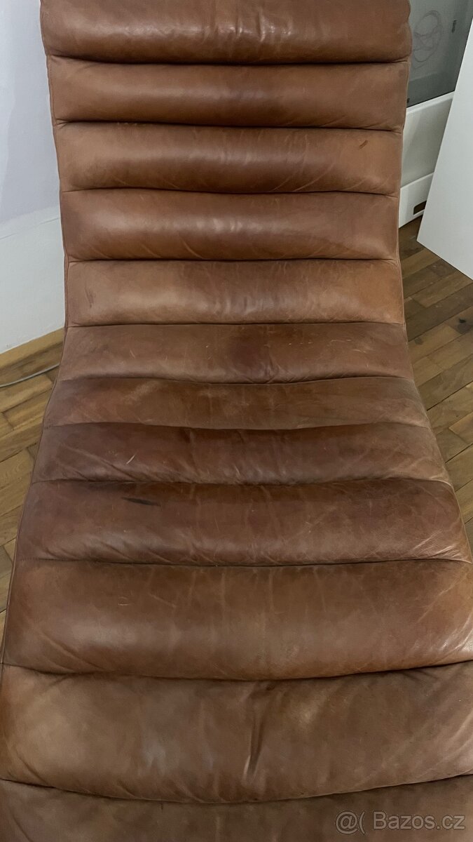 Lenoška lehátko kožené Carelli - 8