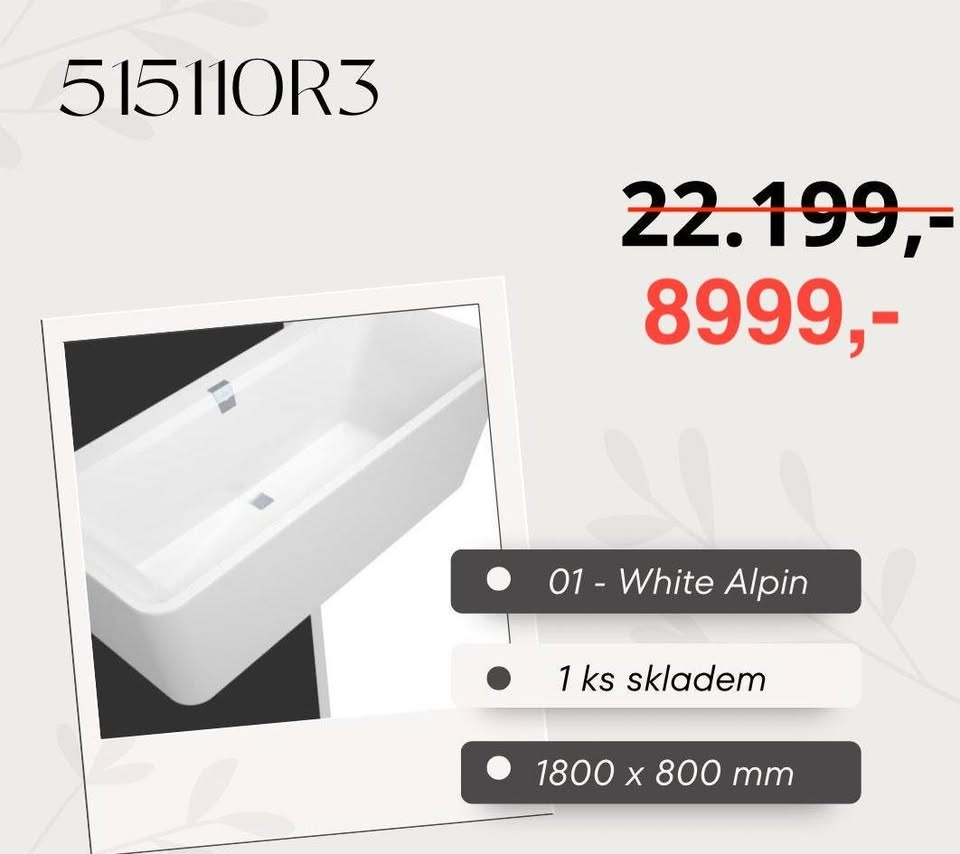 Villeroy & Boch výprodej — luxusní sanitární keramika - 8