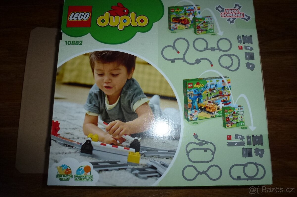 Lego Duplo vlak 10874 + 10872 + 10882 - 8