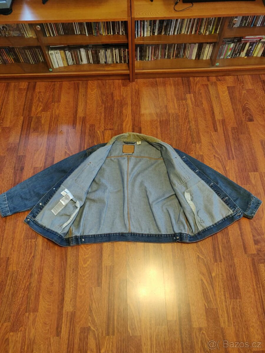Levi’s Premium džínová bunda / worker (chore) jacket – vel. - 8