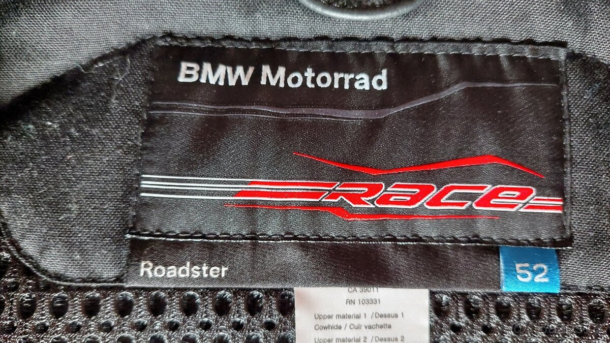 BMW MOTO BUNDA KOŽENÁ NOVÁ vel 50 - 8