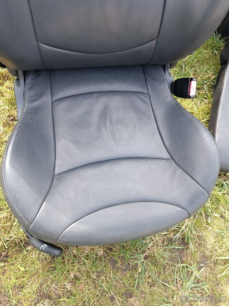 Celokožené sedačky sada Mini cooper S R53 a R50 - 8