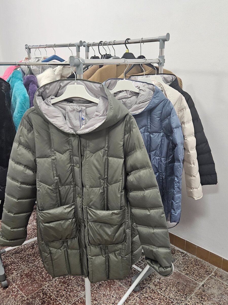 Lehký perový kabat , nový - 8