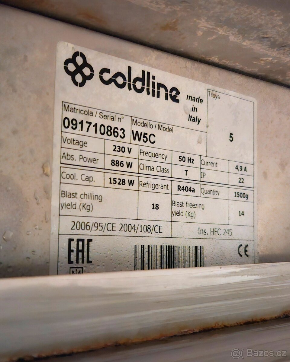 Šokový zchlazovač Coldline VISION W5C - 8
