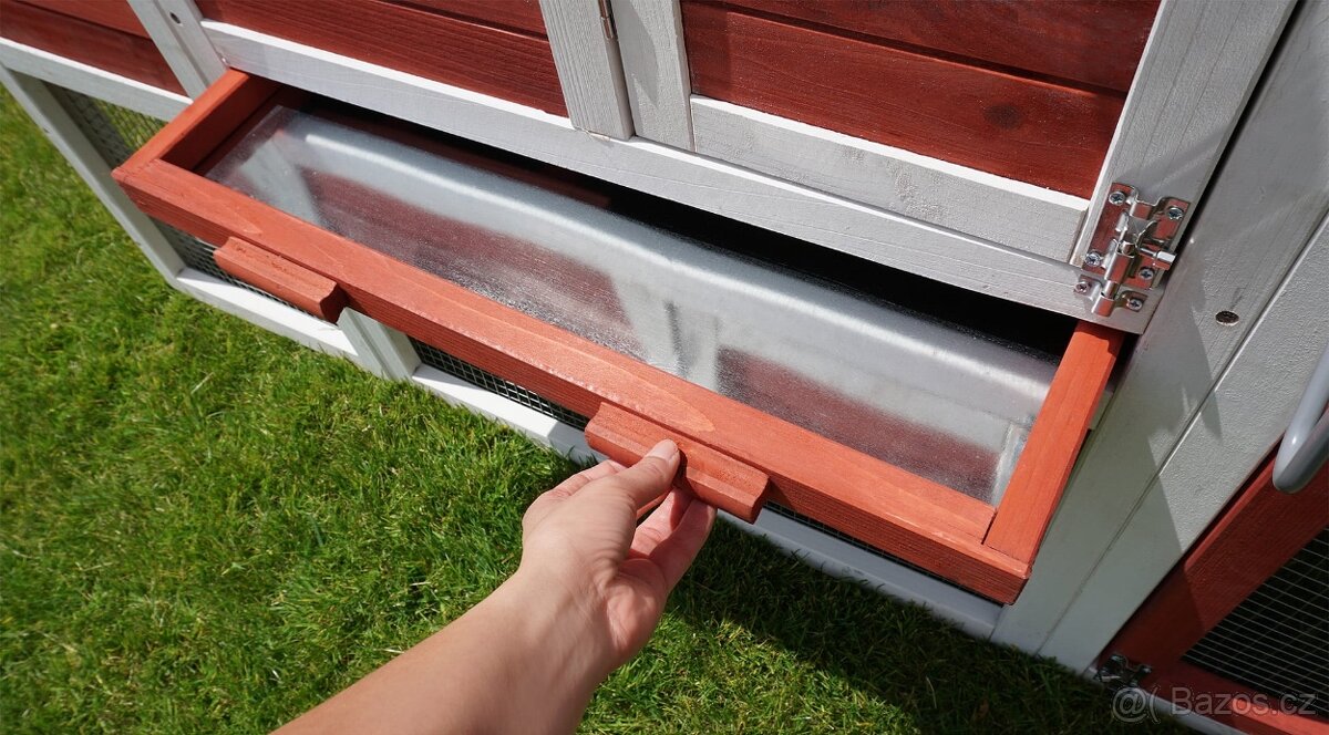 Kurník pro slepice s výběhem KK32 - 8