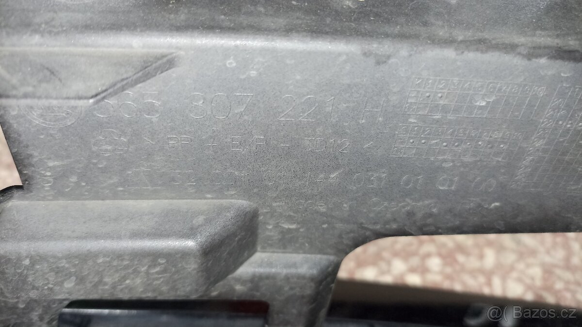 Škoda Kodiaq fl nárazník černá barva - 8