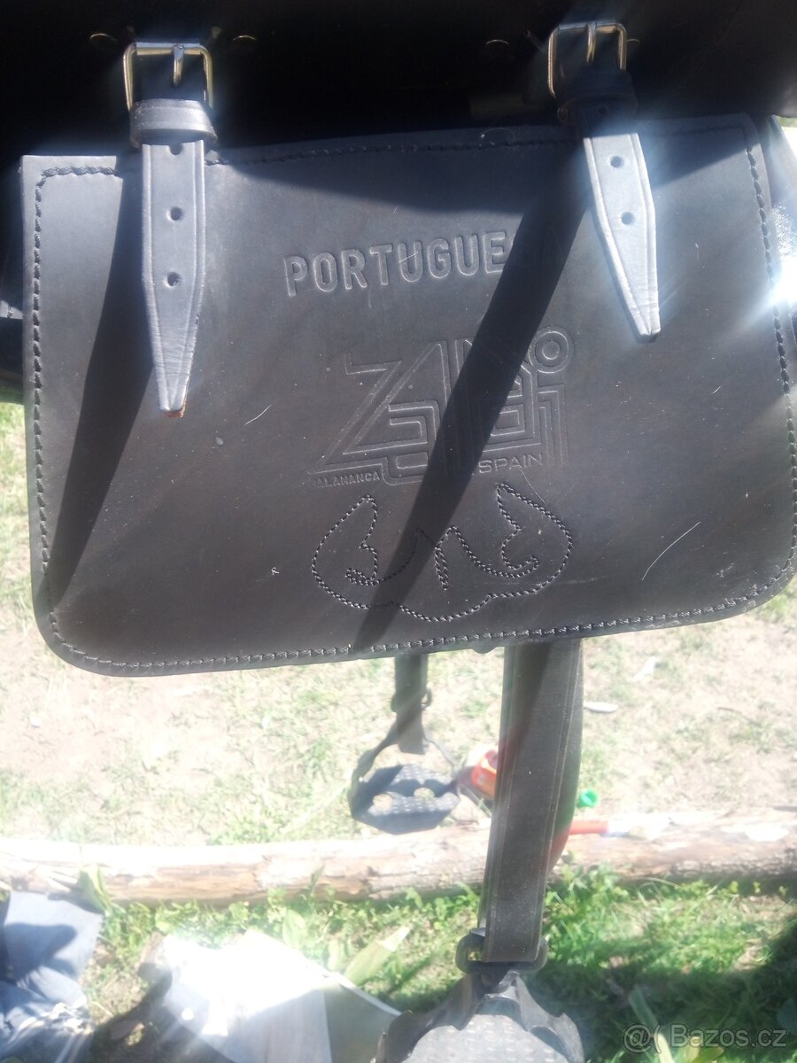 Sedlo zaldi portuguese + doplnky - 8