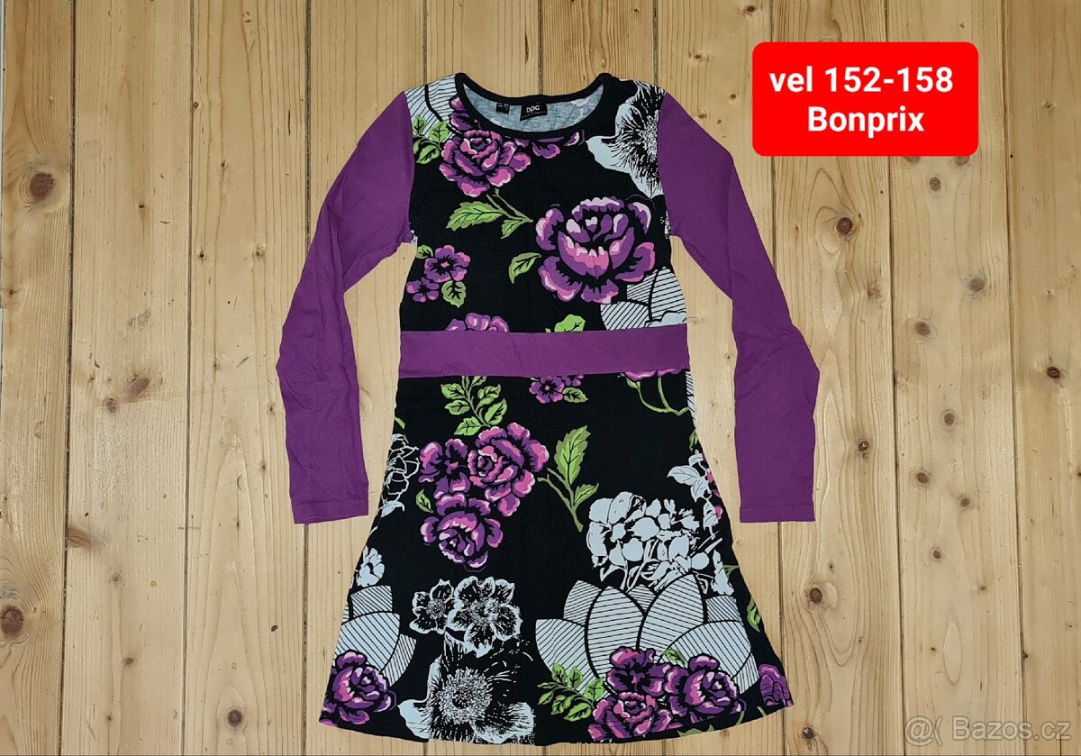 Vel 152-158 trička,rifle,bundy,košile.... - 8