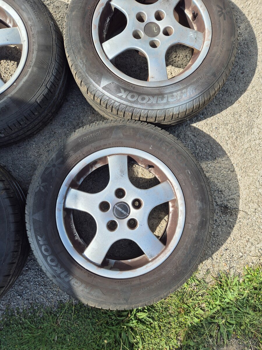 Alu kola Opel Zafira A,5x100R15 Borbet - 8