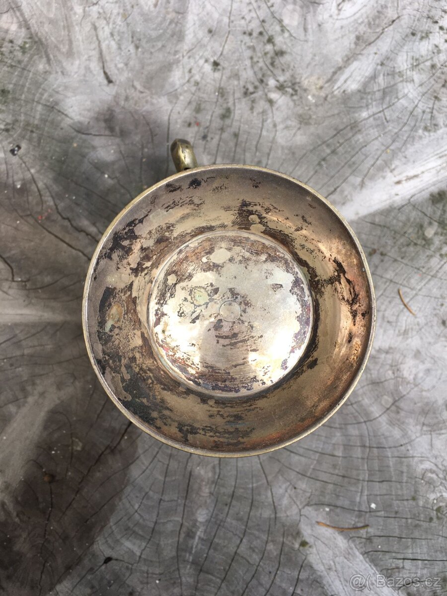 Džbán Cyprus mosaz s mapou - 8