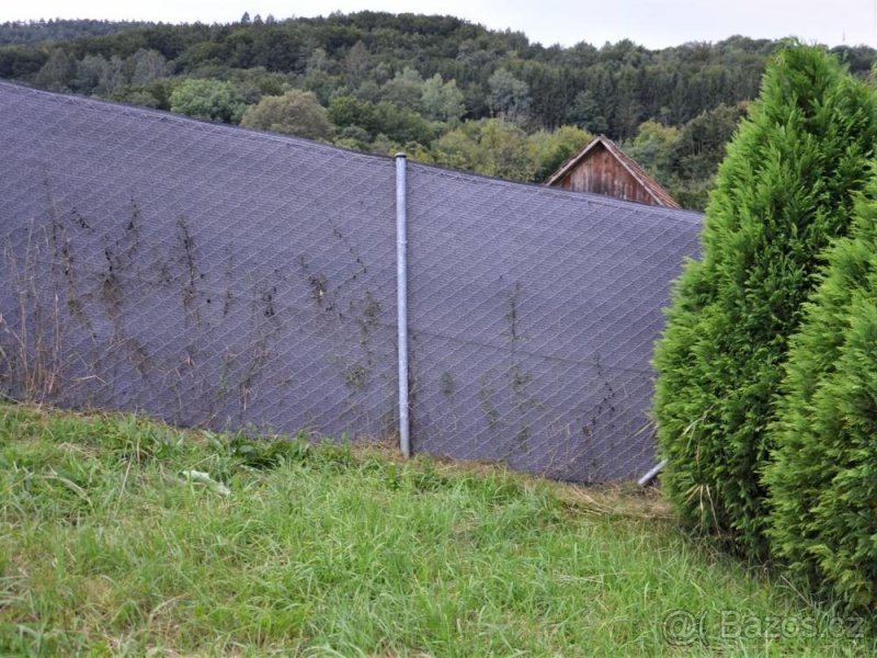 Stínící síť Kataro - tkanina na plot šedá - 8