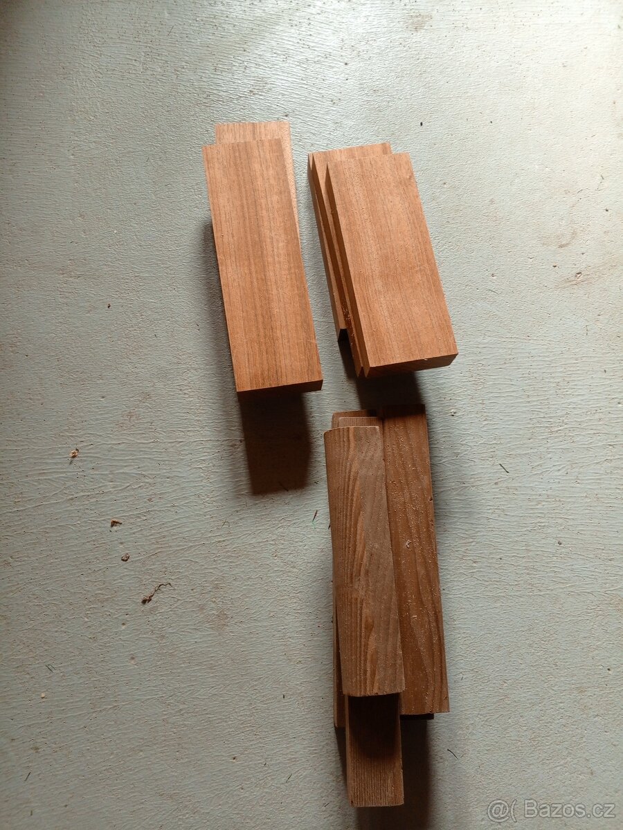 Přířezy z exotického dřeva - 8