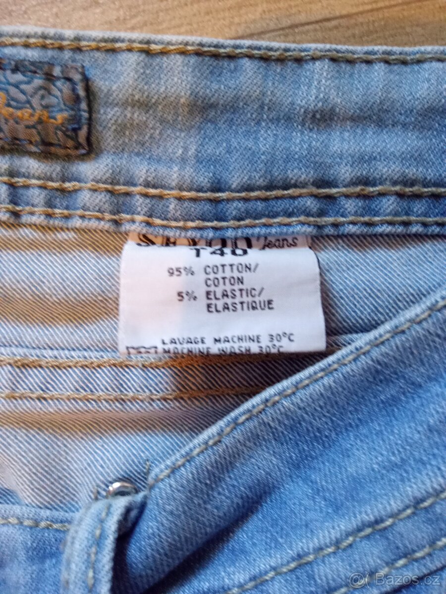 Prodám dámské/ dívčí džíny Seyoo, vel. 40 - 8
