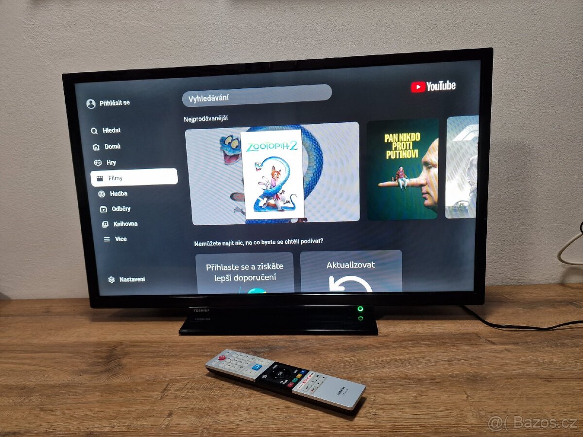 Led tv Smart Toshiba 82cm WiFi App - 8
