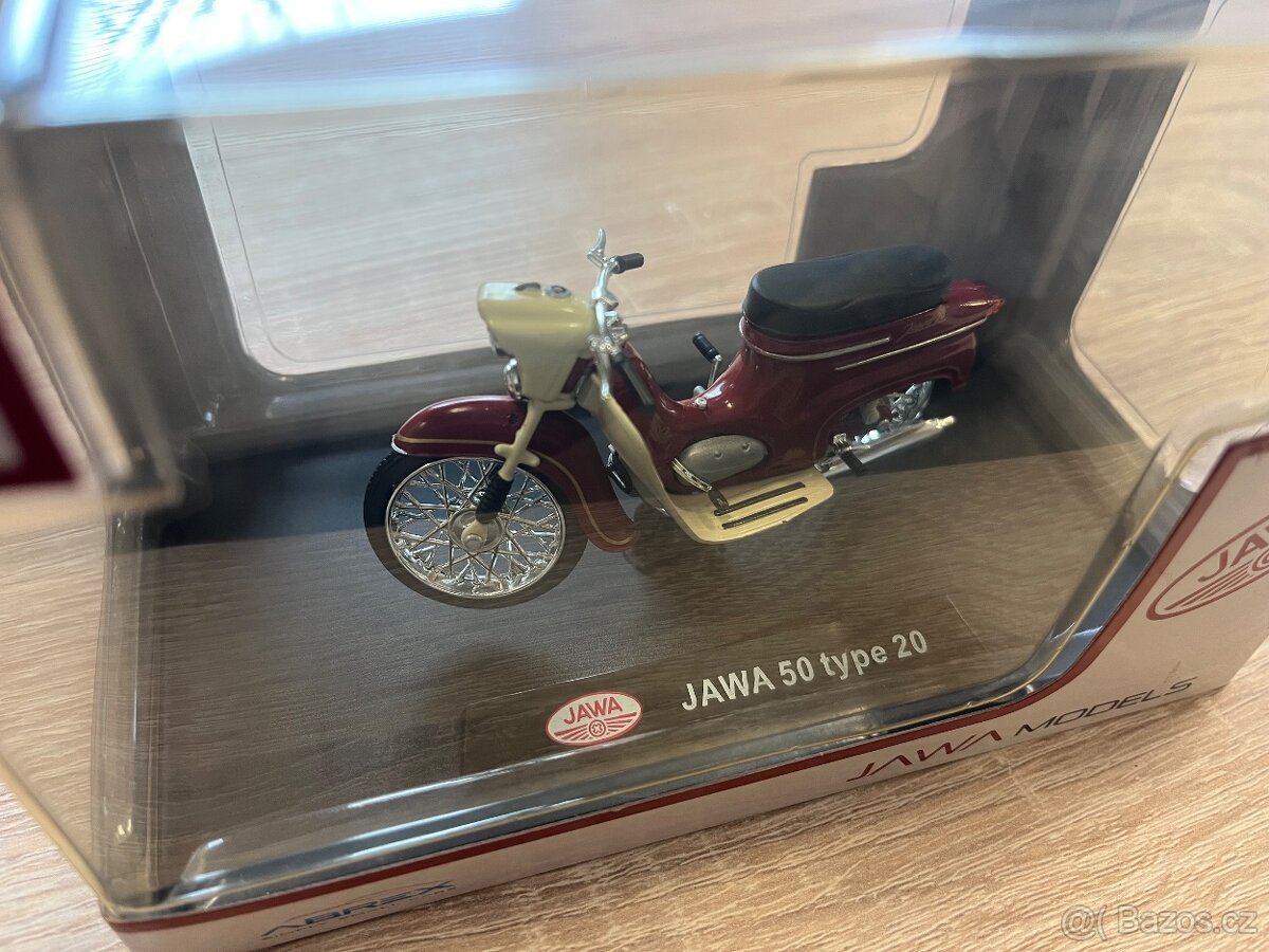 Modely motorek JAVA A ČZ 1:18 - 8