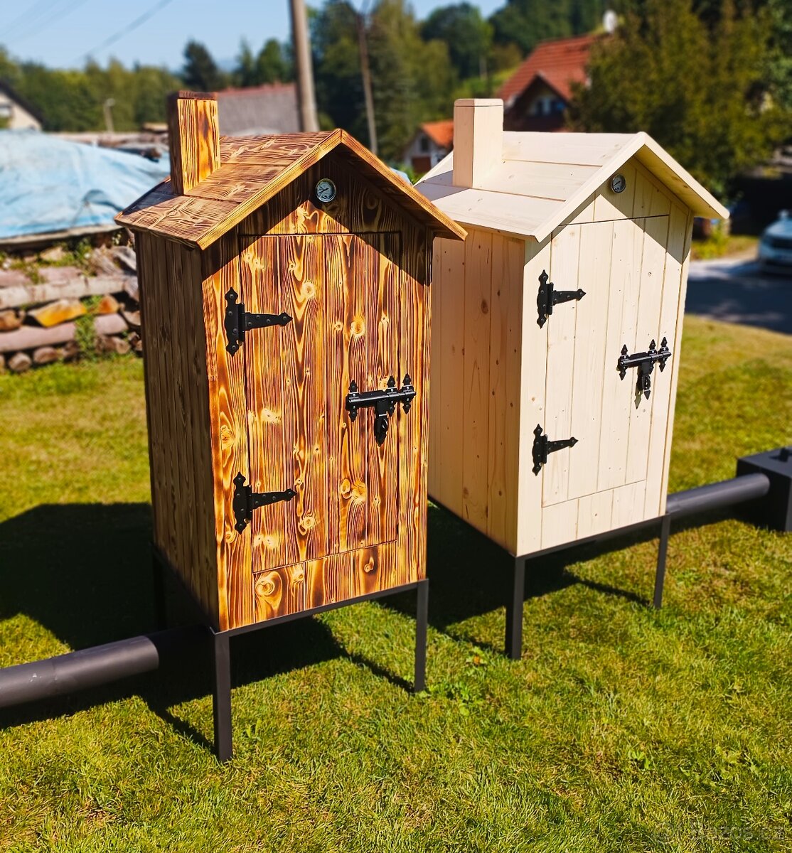 Dřevěné udírna - 8