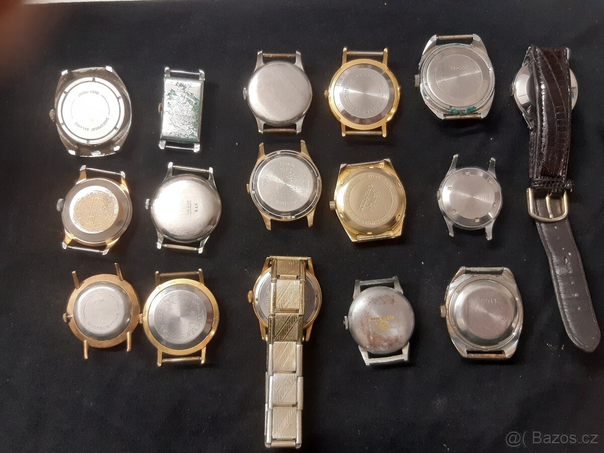 konvolut náramkové hodinky slava,poljot,wostok,orient,anker - 8