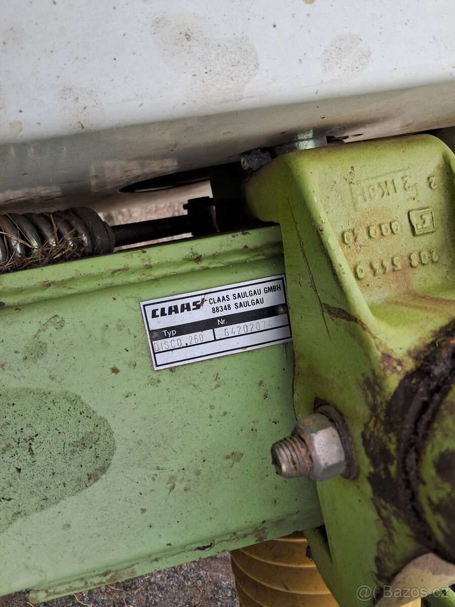 Diskova sekacka Claas disco 260 - 8