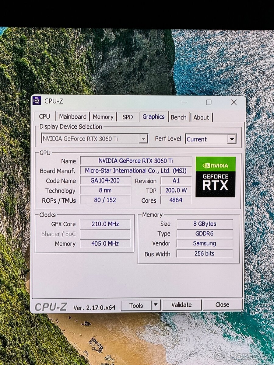 Herní PC i5-10400F/RTX 3060 Ti - 8