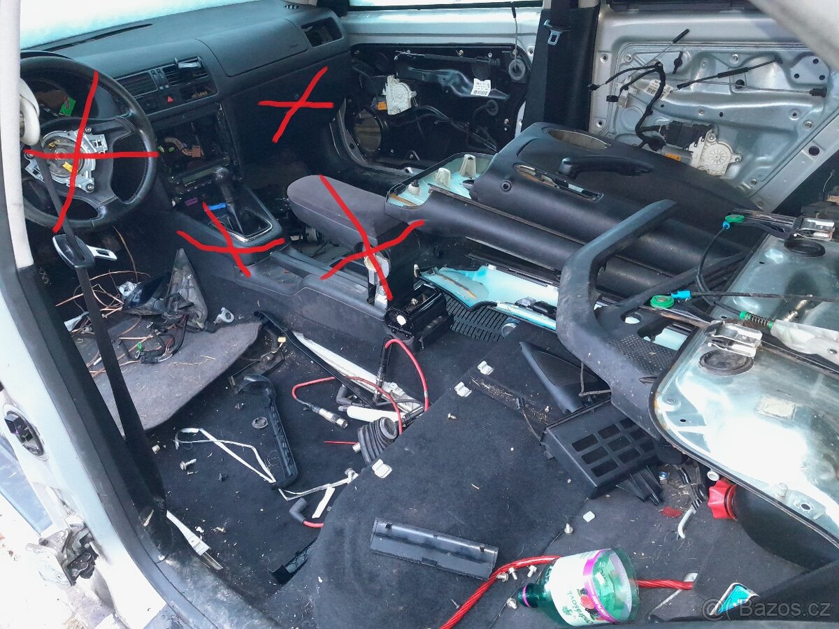 Volkswagen Bora 2.3i VR5 110.KW AGZ, DZL - pouze díly - 8