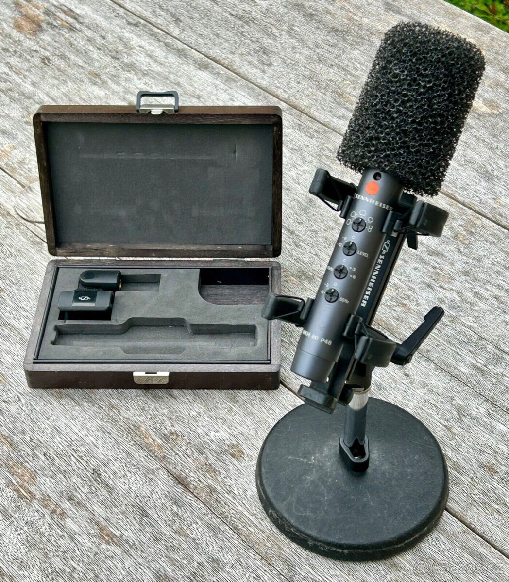 Klasický mikrofon Sennheiser MKH 80 s variabilním polárním v - 8
