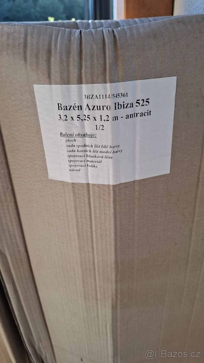 Bazén AZURO IBIZA 5,25x3,2m, NOVÝ - 8