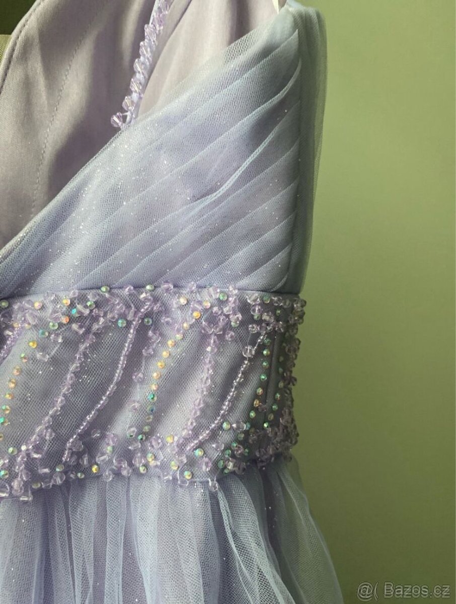 Světle fialové šaty - 8