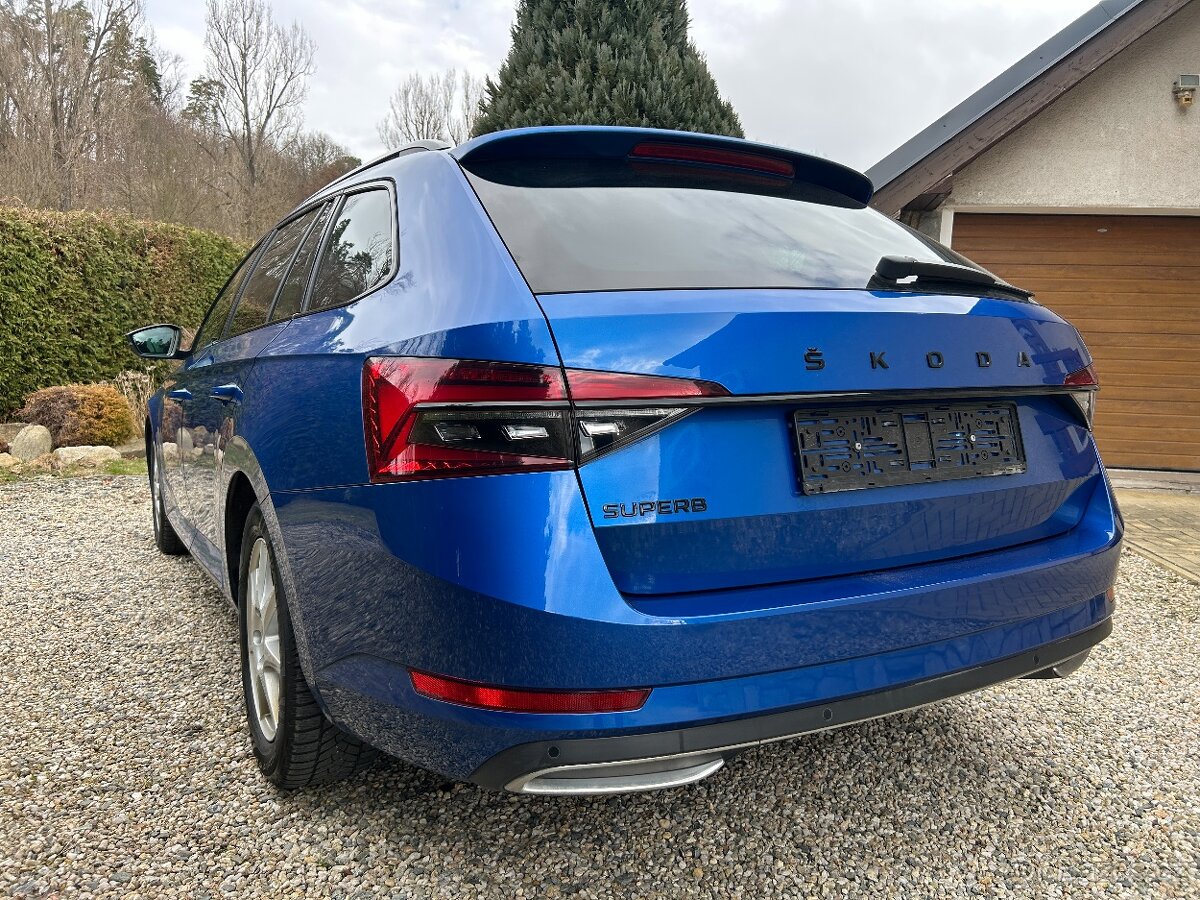 SUPERB SPORTLINE/2.0TDI/110kw/2022/MATRIX LED/FACE /Tažné - - 8